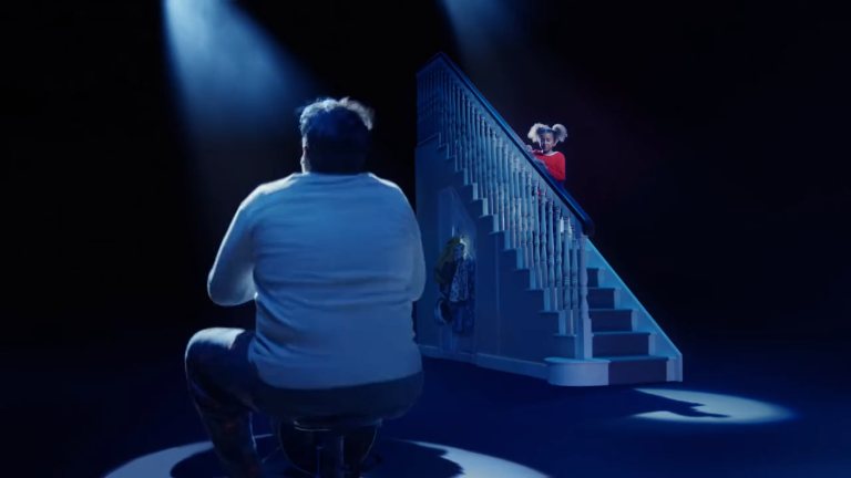 英国连锁零售商Argos圣诞节广告：我和女儿有一样的音乐梦！