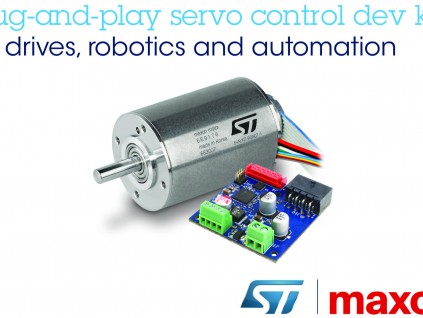 意法半导体与maxon合作开发机器人及自动化精密电机控制解决方案