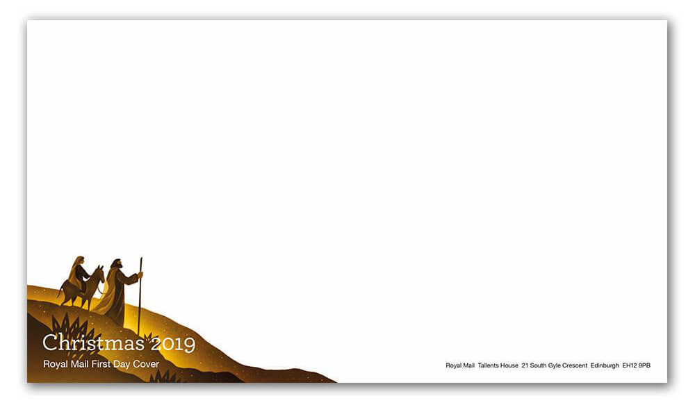 英国皇家邮政2019圣诞邮票：以剪纸再现圣经故事