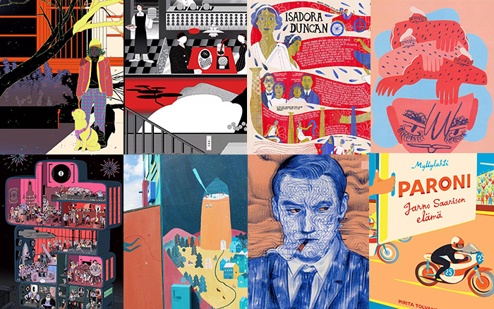 2019世界插画奖获奖作品合集 2019世界插画奖获奖作品合集