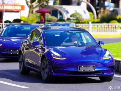 2019年11月中国注册登记特斯拉汽车达5597辆