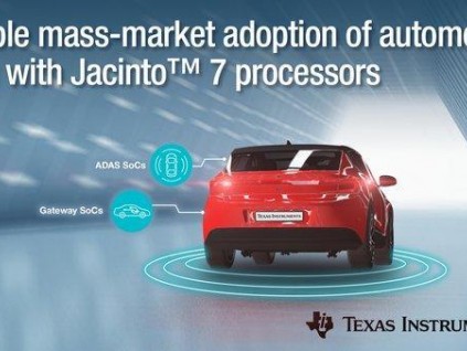 德州仪器开发套件：高性能ti jacinto 7处理器促进汽车adas的大规模市场应用
