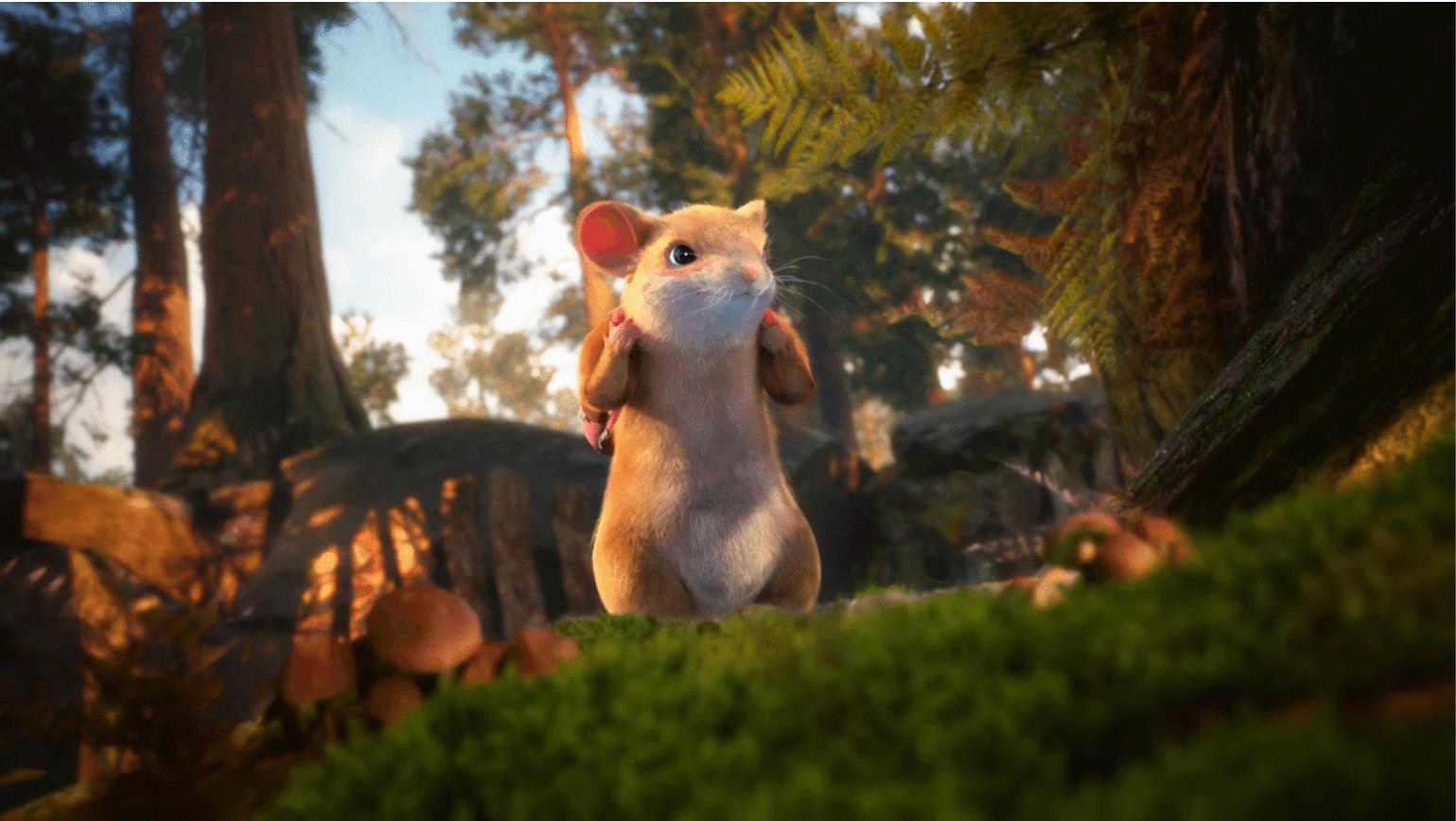 农夫山泉金鼠水暖心动画，全场景虚拟拍摄！