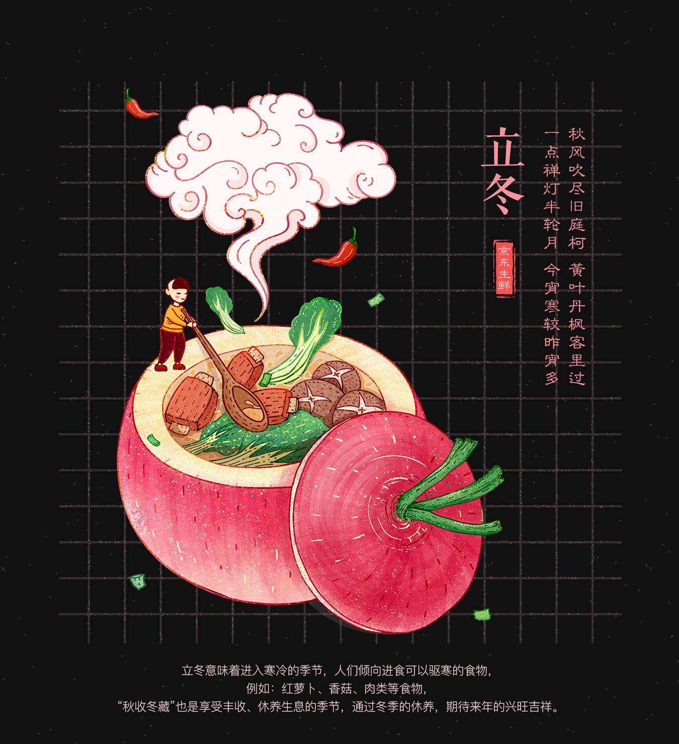 京东生鲜：24张节气里藏着不同的故事