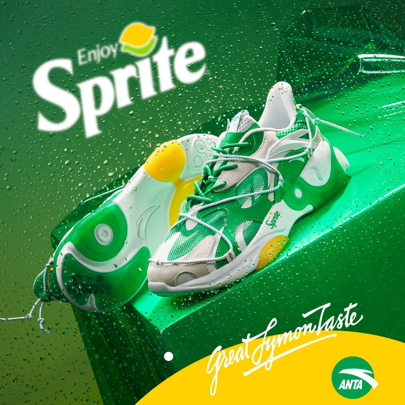 安踏×雪碧联名系列上线：酷爽加倍，打响夏日预备战