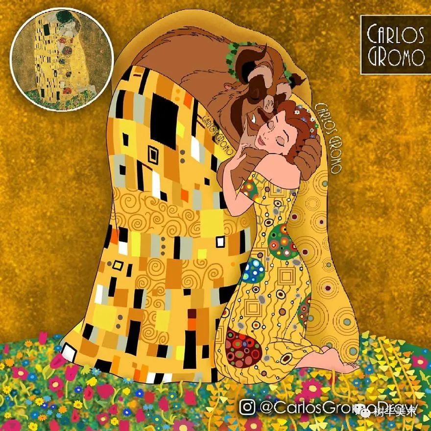 迪士尼公主cosplay名画主角，演绎出另一份可爱的浪漫