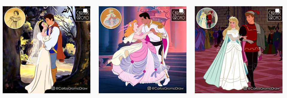 迪士尼公主cosplay名画主角，演绎出另一份可爱的浪漫