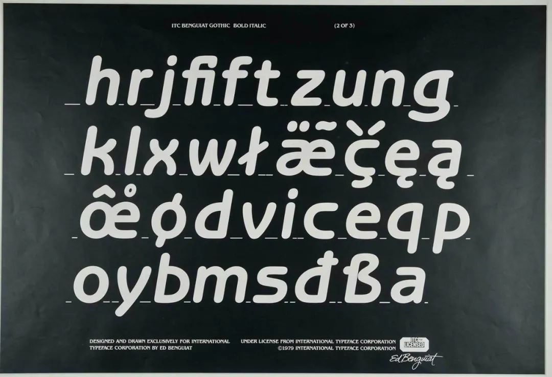 字体设计大师Ed Benguiat去世，曾设计600多款字体