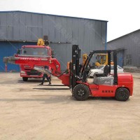 定制叉车吊臂 随车吊叉车飞臂吊  50装载机铲斗改装叉车