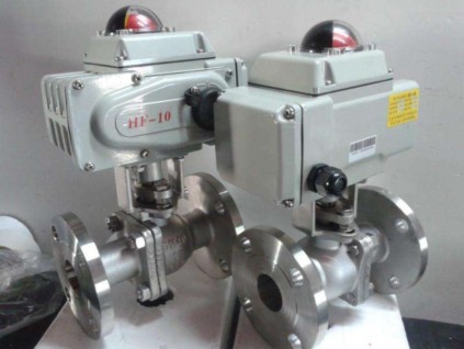 法兰电动球阀 EOA精小型法兰电动球阀