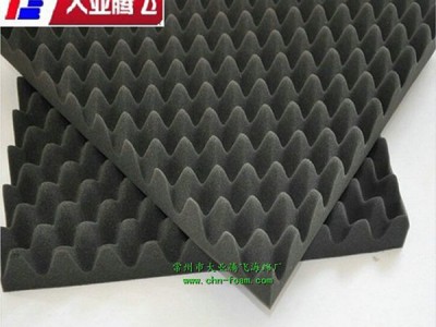 波浪形阻燃海绵