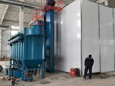 刮板式喷砂房升级改造方案